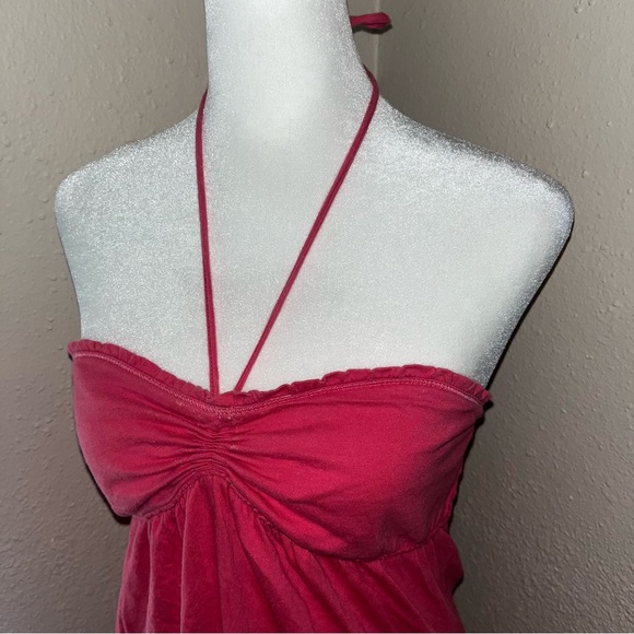 Vintage Y2K Hollister Halter Babydoll Top - Picture 5 of 8